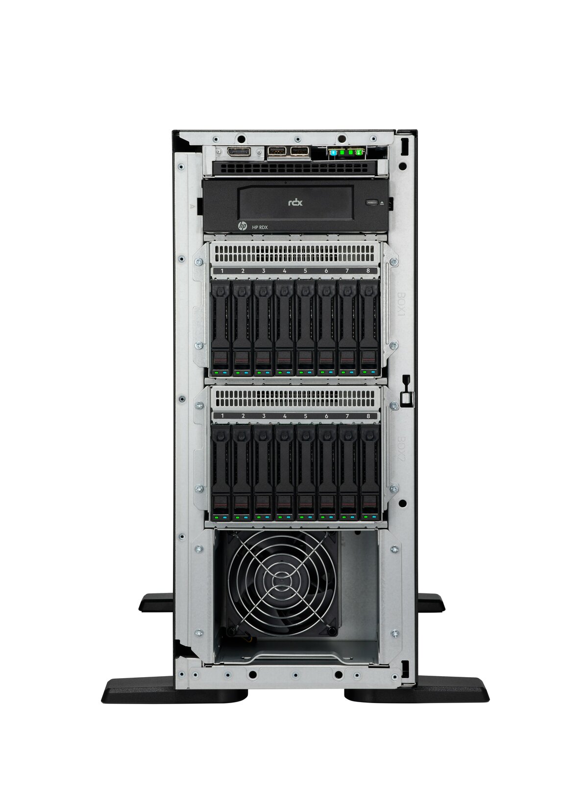 HPE PROLIANT ML110 G11 P81774-425 XEON 3508U-32GB DDR5 RDIMM-2X480GB SSD-2x1000w Tower Sunucu