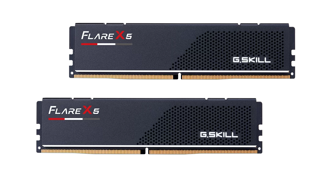 GSKILL 32GB (2X 16GB) DDR5 6000MHZ CL36 DUAL KIT PC RAM FLARE X5 F5-6000J3636F16GX2-FX5