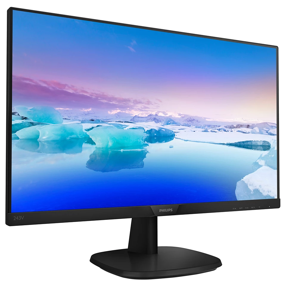 PHILIPS 23.8" IPS 243V7QJABF-00 4MS 75Hz HDMI-DP EV Ofis Tipi Monitör