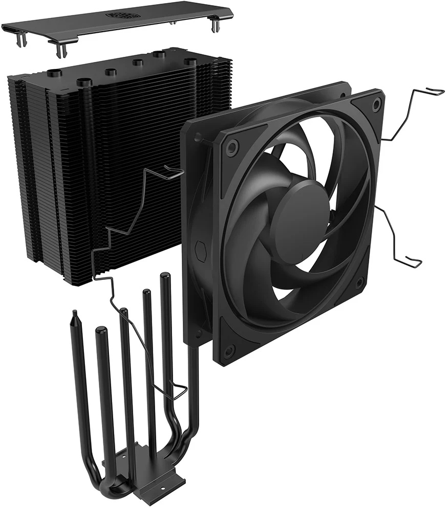 COOLERMASTER HYPER 212 3DHP MAY-T2HP-217PK-R1 AM5-1851P HAVA SOĞUTMALI İŞLEMCİ FANI