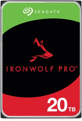 SEAGATE 3.5" 20TB IRONWOLF PRO ST20000NT001 7200 RPM 256MB SATA-3 KURUMSAL NAS DİSKİ