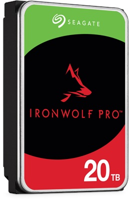 SEAGATE 3.5" 20TB IRONWOLF PRO ST20000NT001 7200 RPM 256MB SATA-3 KURUMSAL NAS DİSKİ