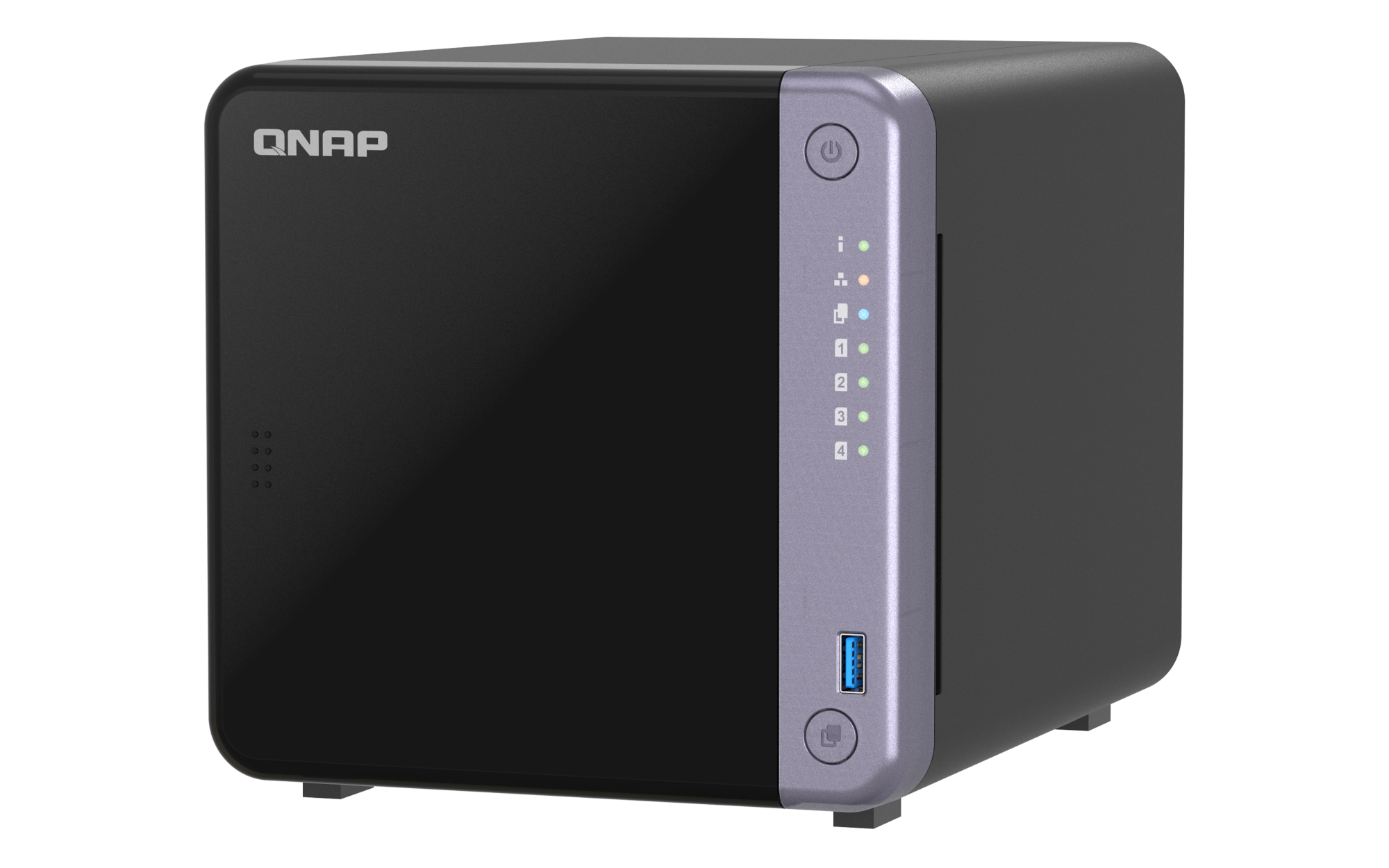 QNAP 4diskli Alpine AL524 QC-4GB RAM-10GbE SFP+ Nas Server TS-432X-4G