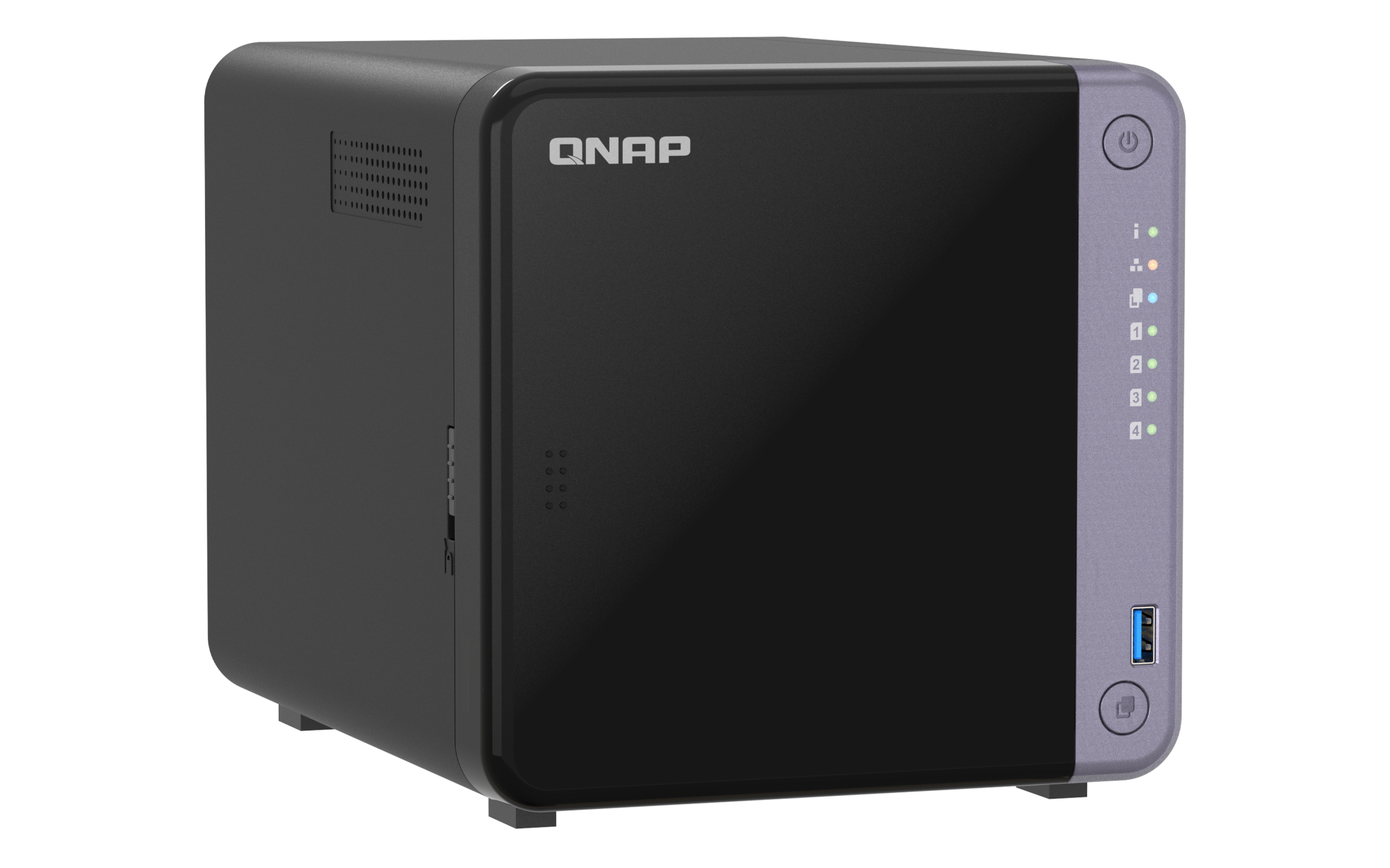 QNAP 4diskli Alpine AL524 QC-4GB RAM-10GbE SFP+ Nas Server TS-432X-4G