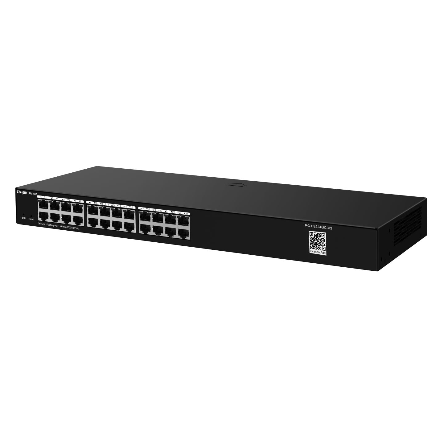 RUIJIE 24port Gigabit Yönetilebilir Switch RackMount REYEE RG-ES224GC