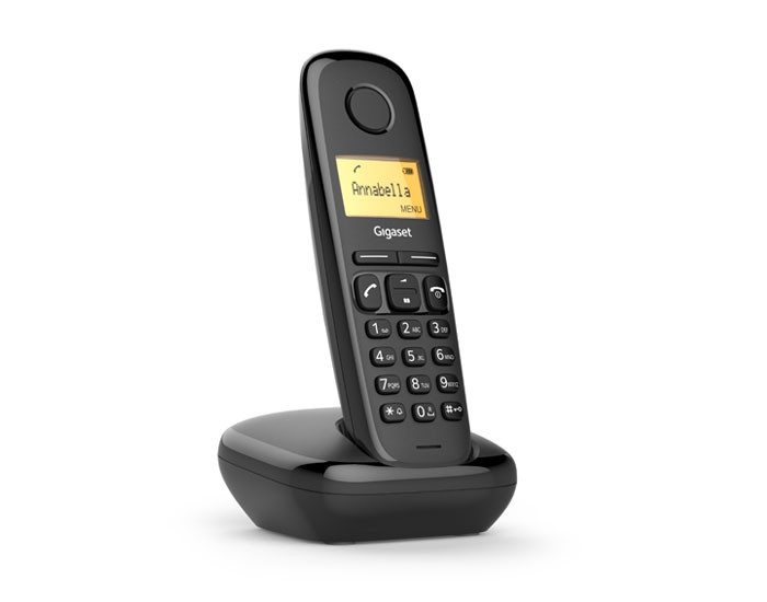 GIGASET A170 Kablosuz LCD Ekranlı Telefon Siyah