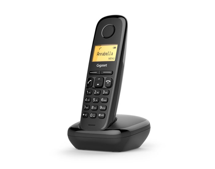 GIGASET A170 Kablosuz LCD Ekranlı Telefon Siyah