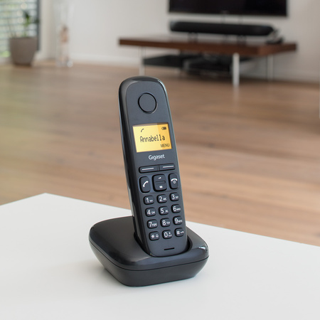 GIGASET A170 Kablosuz LCD Ekranlı Telefon Siyah