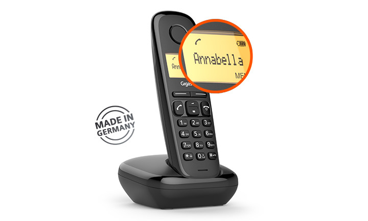 GIGASET A170 Kablosuz LCD Ekranlı Telefon Beyaz