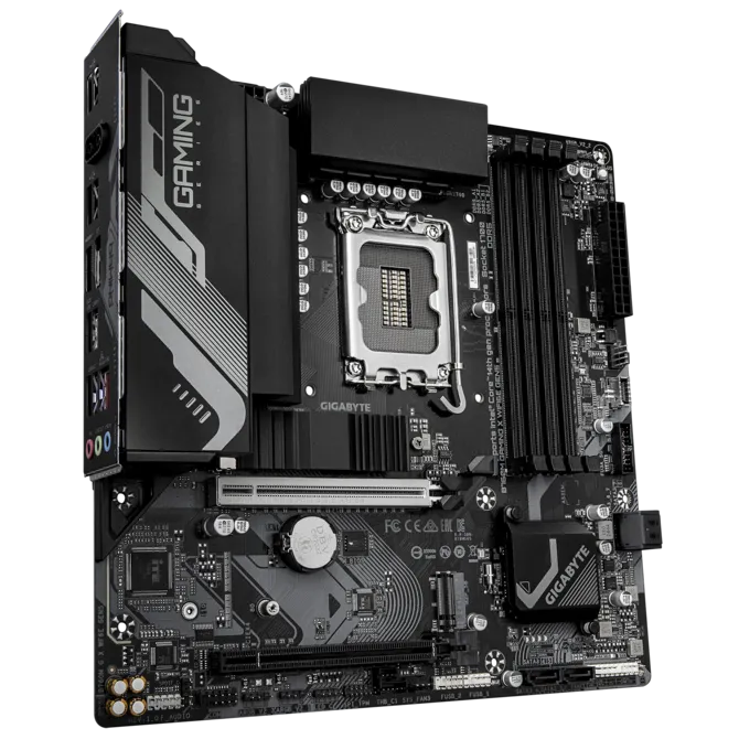 GIGABYTE B760M GAMING X AX WIFI-6E DDR5 HDMI DP PCIE 4.0 1700p ATX