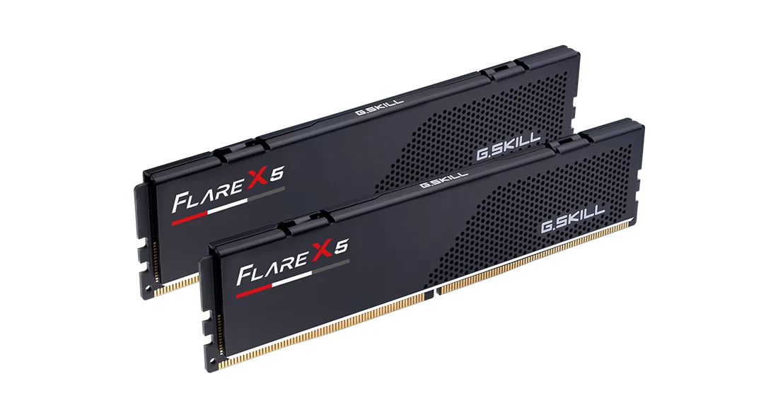 GSKILL 32GB (2X 16GB) DDR5 5600MHZ CL30 DUAL KIT PC RAM FLARE X5 F5-5600J3036D16GX2-FX5