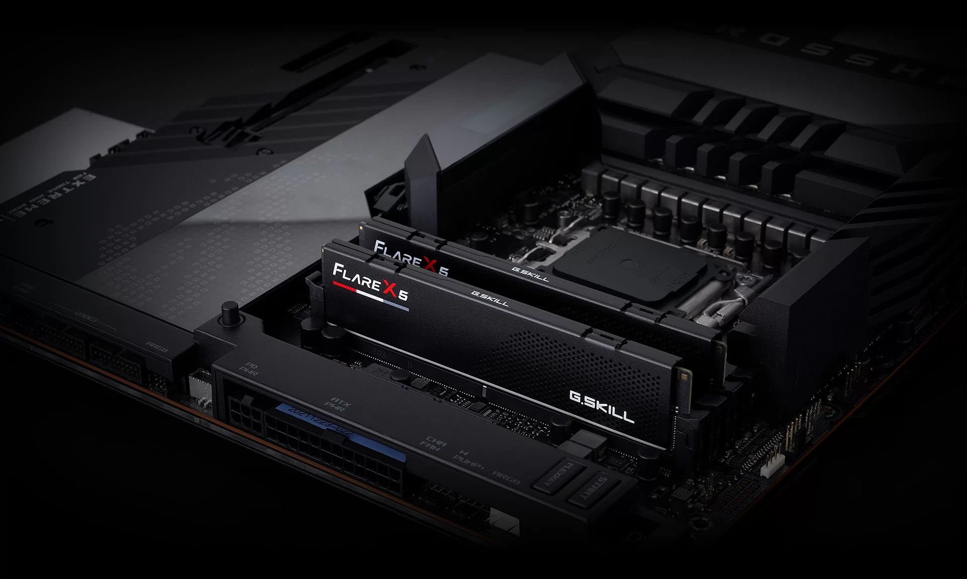 GSKILL 32GB (2X 16GB) DDR5 5600MHZ CL30 DUAL KIT PC RAM FLARE X5 F5-5600J3036D16GX2-FX5