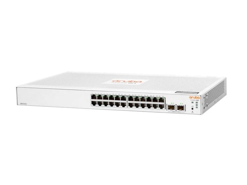 ARUBA 24port 2-SFP Gigabit Yönetilebilir Switch RackMount Instant On 1830-24G JL812A