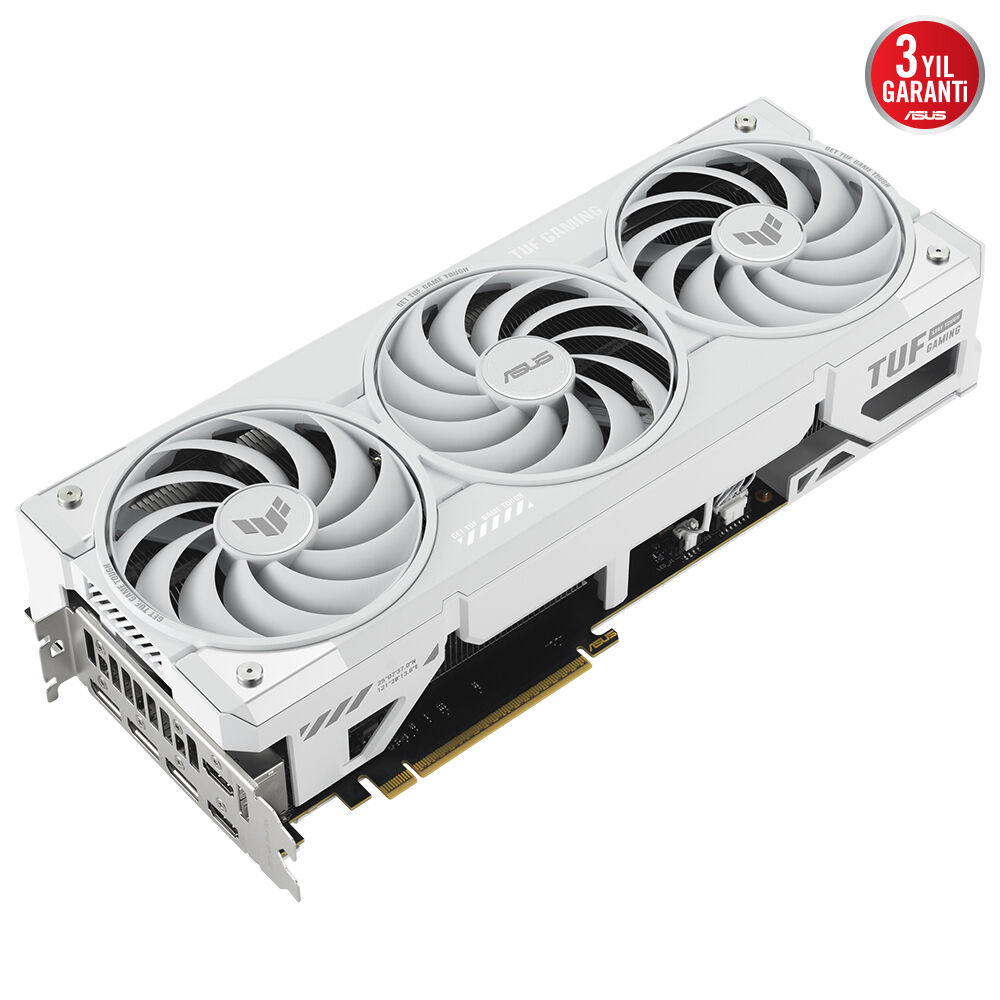 ASUS 16GB TUF GAMING RTX5070TI-O16G GDDR7 HDMI DP PCIe 5.0 Beyaz