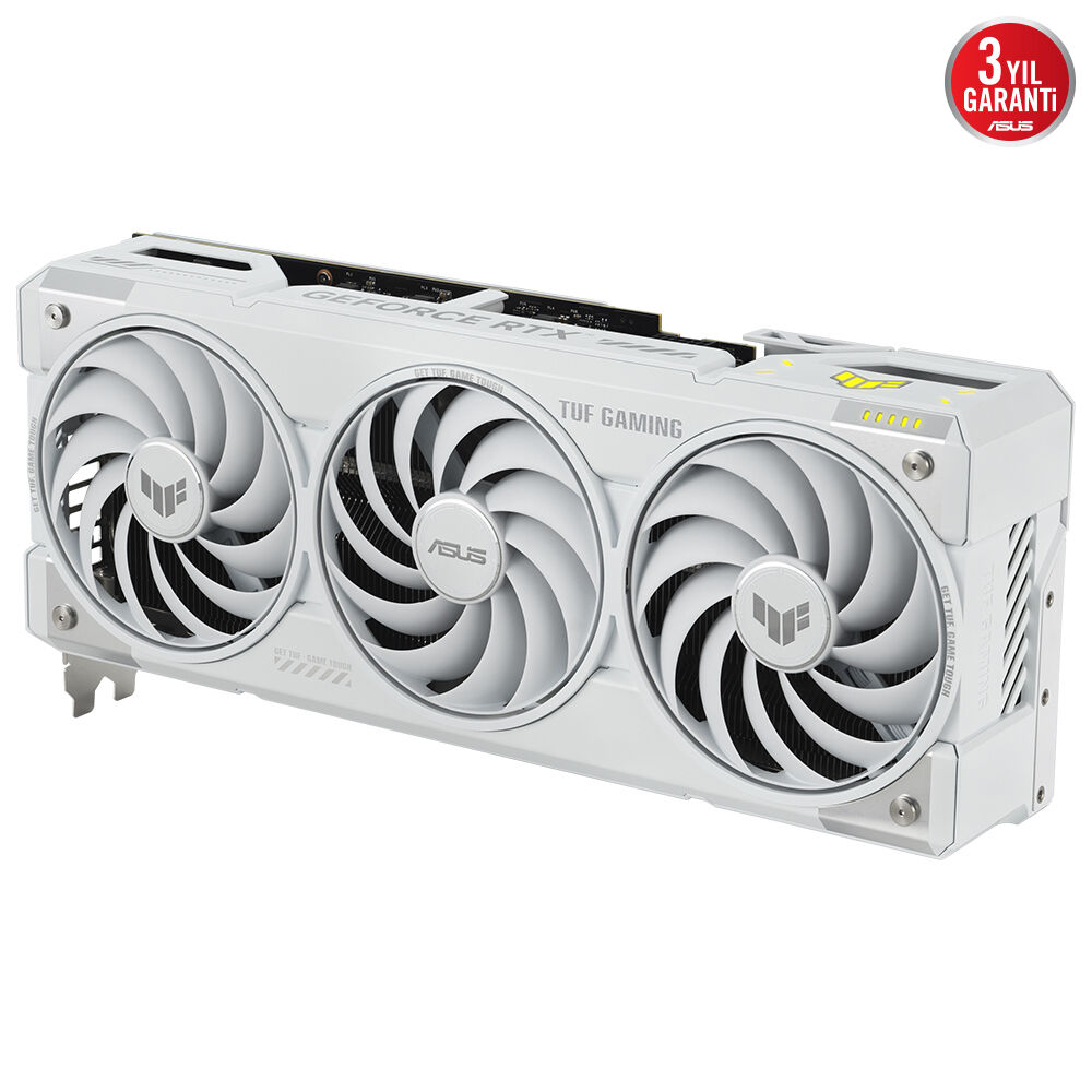 ASUS 16GB TUF GAMING RTX5070TI-O16G GDDR7 HDMI DP PCIe 5.0 Beyaz
