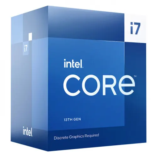 INTEL CORE i7 13700F 54MB 16çekirdekli VGA YOK 1700p 65w Kutusuz+Fansız