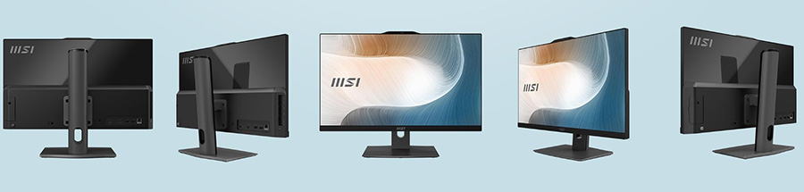 MSI 23.8" AM242P 1M-1815XTR  CORE 5 120U 8GB DDR4 RAM- 500GB SSD- FDOS