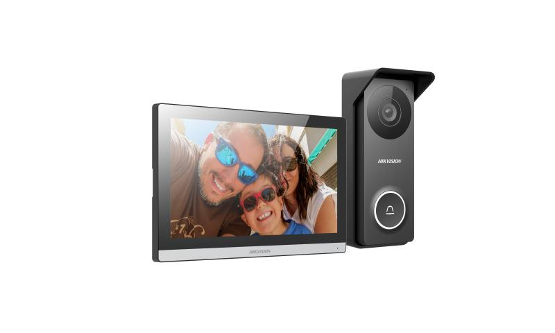 HİKVİSİON 7'' DS-KIS313-P Hibrit HD Intercom Kiti
