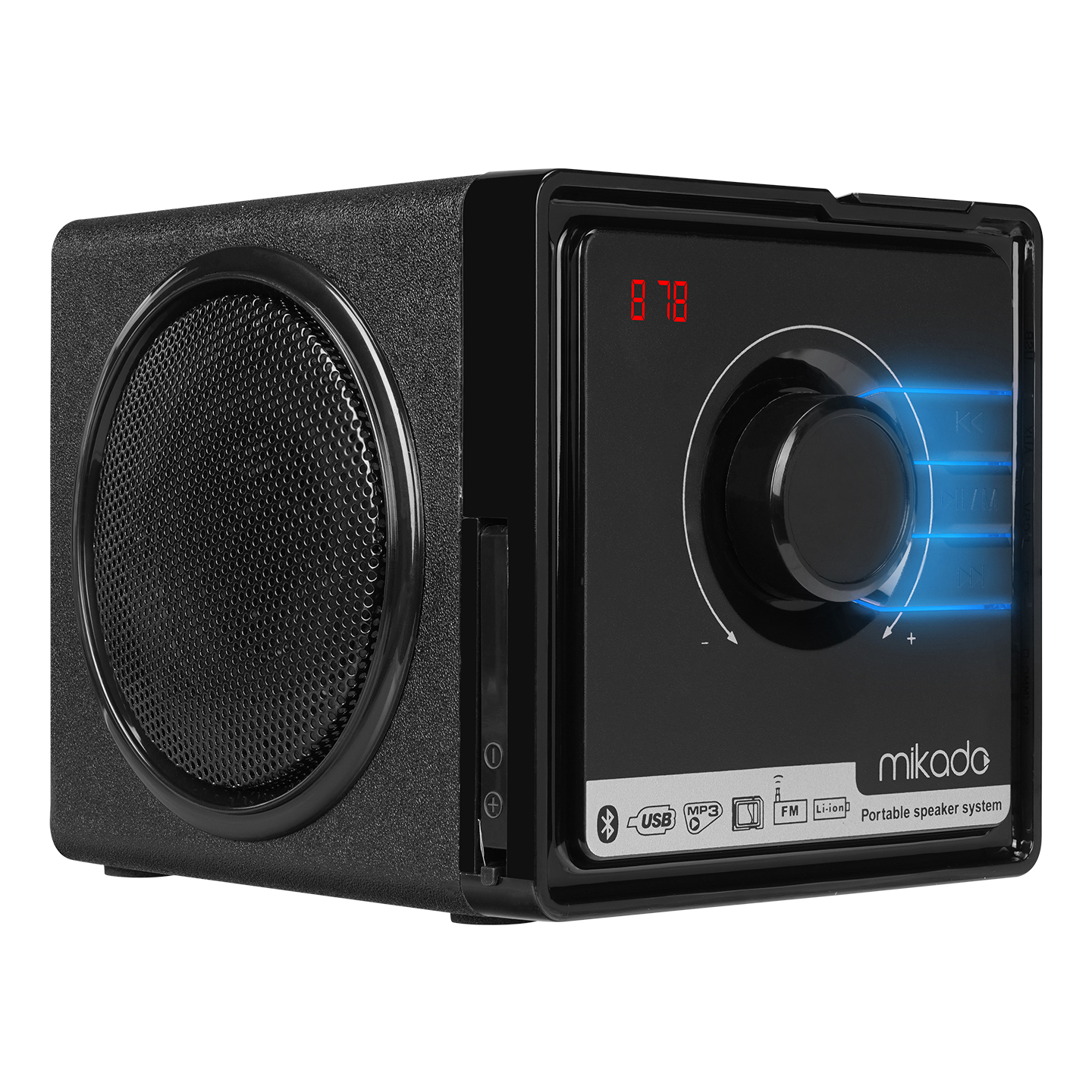 MIKADO BT-236 Bluetooth Müzik Kutusu ikinci görünüm