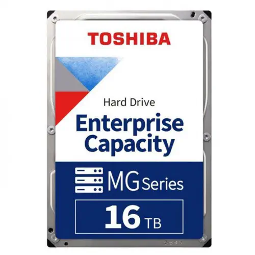 TOSHIBA 3.5" 16TB MG09ACA16TE 7200 RPM 512MB SATA-3 NAS ve Güvenlik Diski