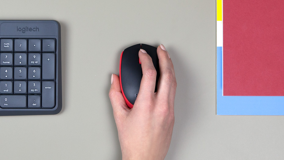 LOGITECH M171 Kablosuz Mavi Mouse (910-004640)