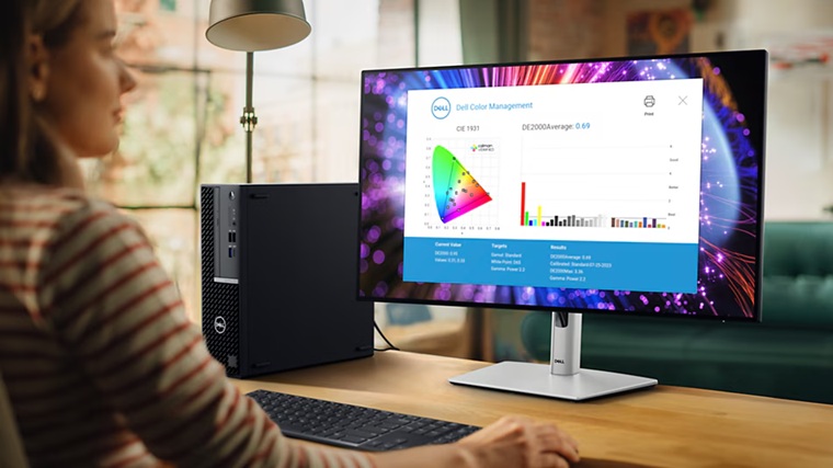 DELL 27" IPS ULTRASHARP U2724D 5MS 120Hz HDMI-DP-USB-C Kurumsal Monitör (2560 X 1440)