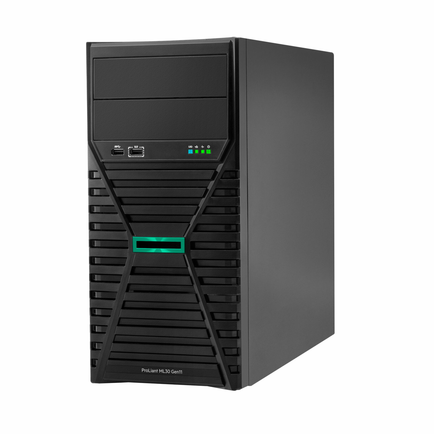 HPE ML30 GEN11 P71385-425 E2414-32GB DDR5 UDIMM-2X1TB SATA Tower Sunucu ikinci görünüm