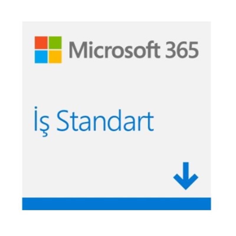 MICROSOFT 365 İş Standart Trk/Eng Elektronik Lisans 1yıl 32/64Bit KLQ-00212 ikinci görünüm