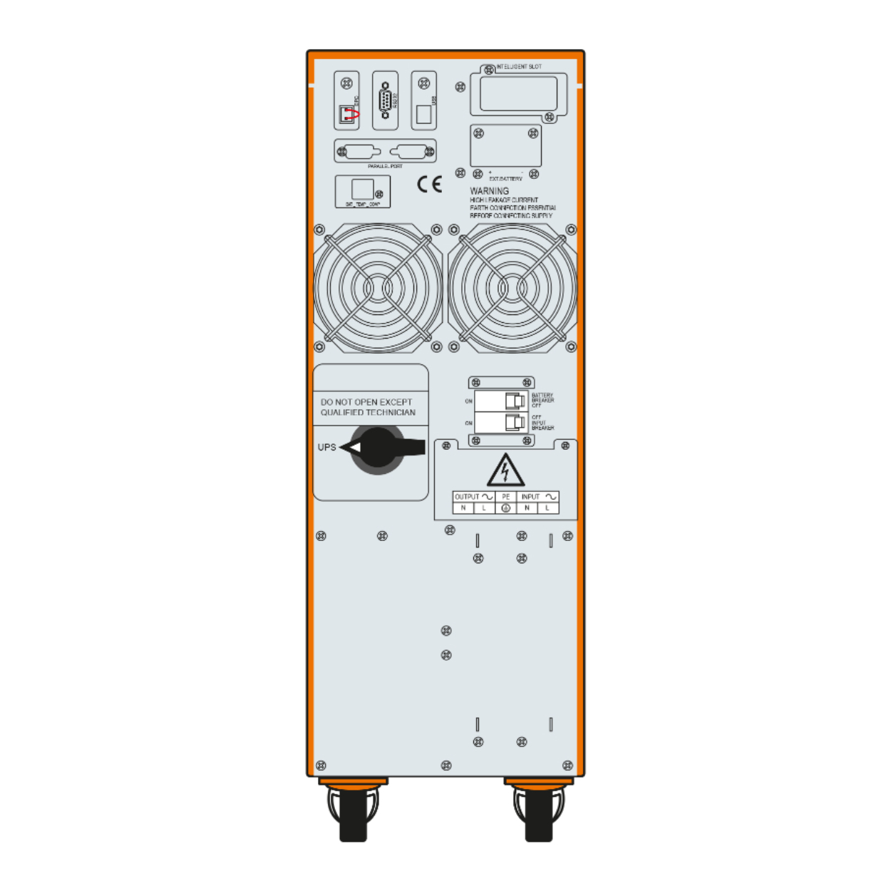 MAKELSAN 6KVA POWERPACK SE ONLINE LCD EKRAN TOWER UPS Ücretsiz Kurulum 1/1 (16X7AH) (+V.2)  K.G.K_PF=1
