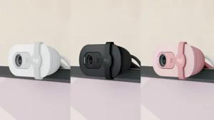 LOGITECH BRIO 100 1080p Dahili Mikrofonlu Webcam Pembe 960-001623