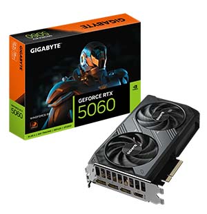 GIGABYTE RTX5060 8GB WINDFORCE GV-N5060WF2-8GD GDDR7 128bit HDMI DP PCIe 5.0