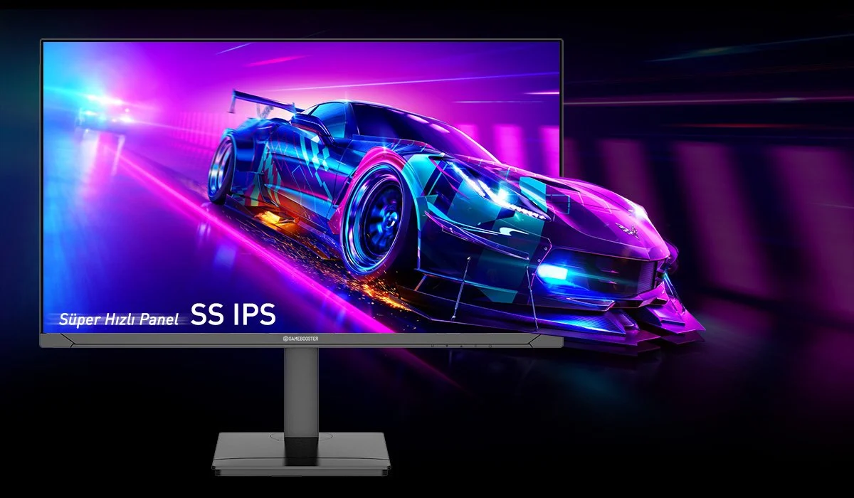 GAMEBOOSTER 27" FAST IPS GB-27F360FP 0.5MS 360HZ HDMI-DP RGB PIVOT GAMING MONİTÖR