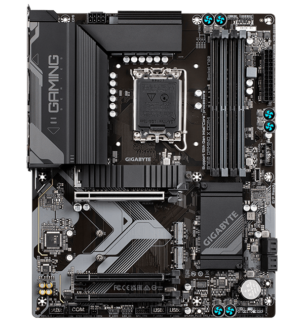 GIGABYTE B760 GAMING X DDR4 HDMI DP PCIE 4.0 1700p ATX