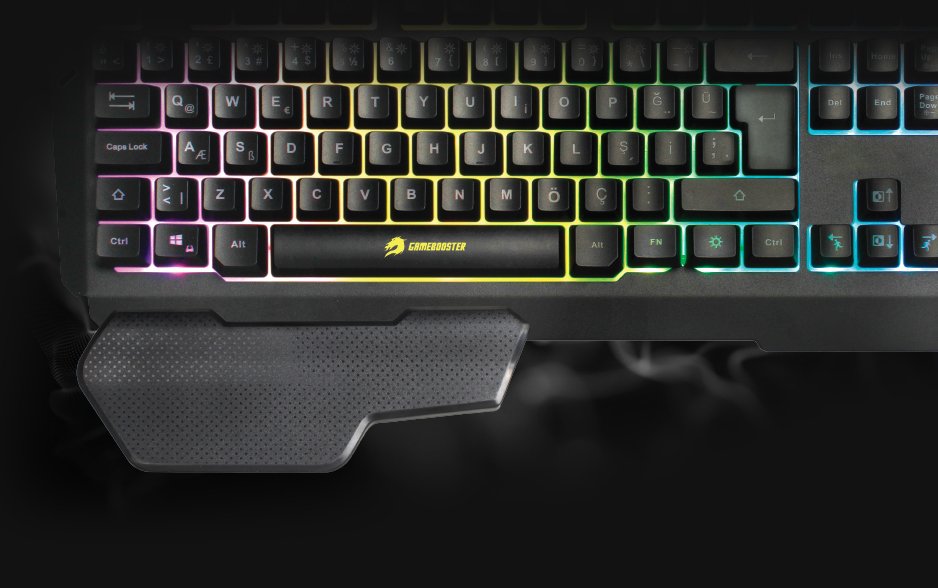 GAMEBOOSTER GB-G25K Kablolu Siyah Gaming Klavye