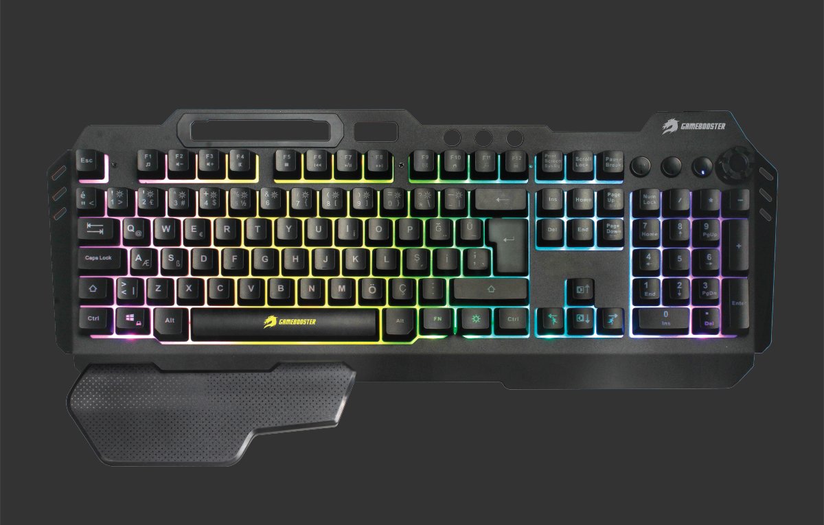GAMEBOOSTER GB-G25K Kablolu Siyah Gaming Klavye