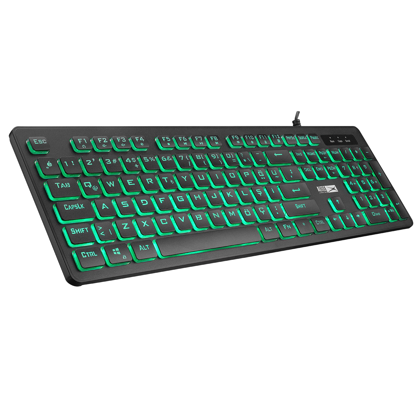 ALTEC ALGK8264 Kablolu USB Siyah Gaming Klavye ikinci görünüm