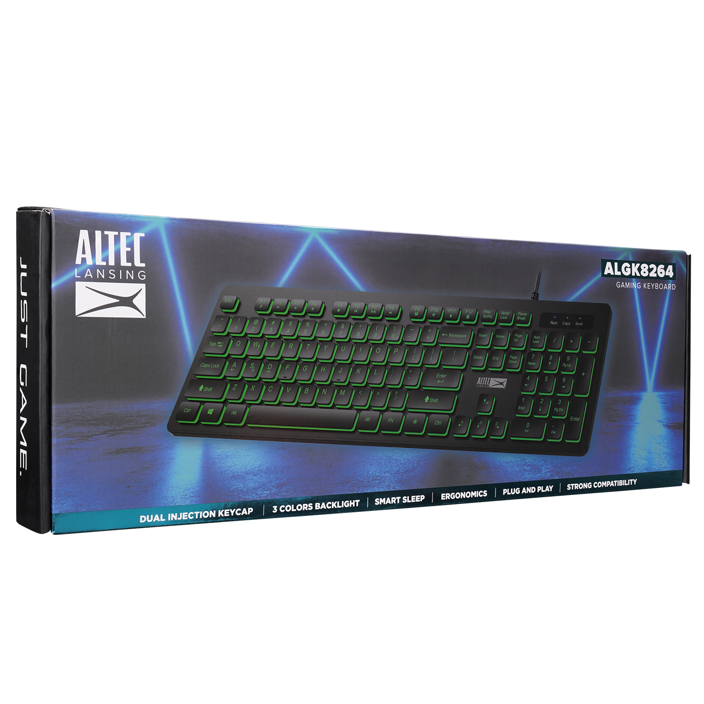 ALTEC ALGK8264 Kablolu USB Siyah Gaming Klavye