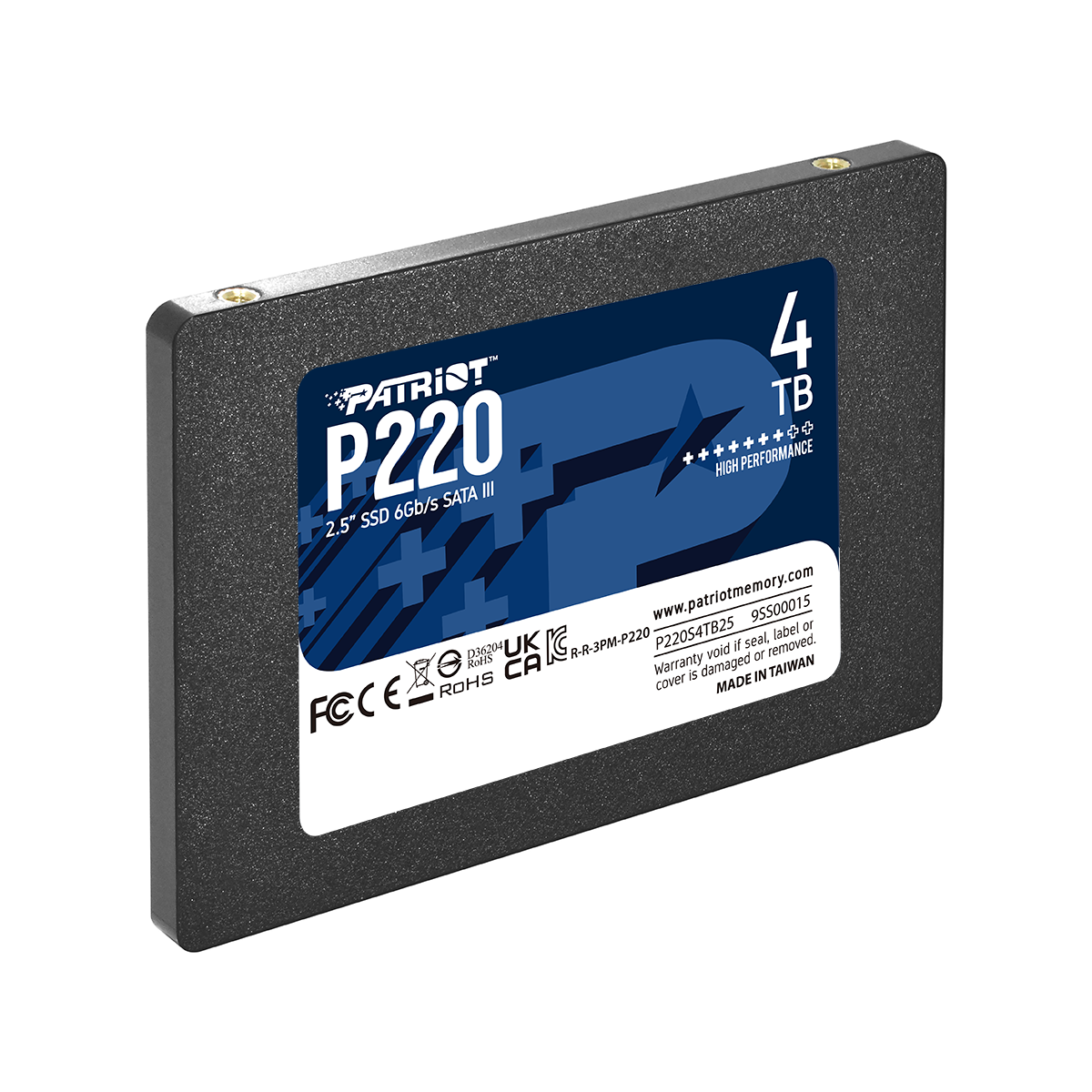 PATRIOT 512GB P220 P220S512G25 550-500MB/s SATA-3 SSD DİSK