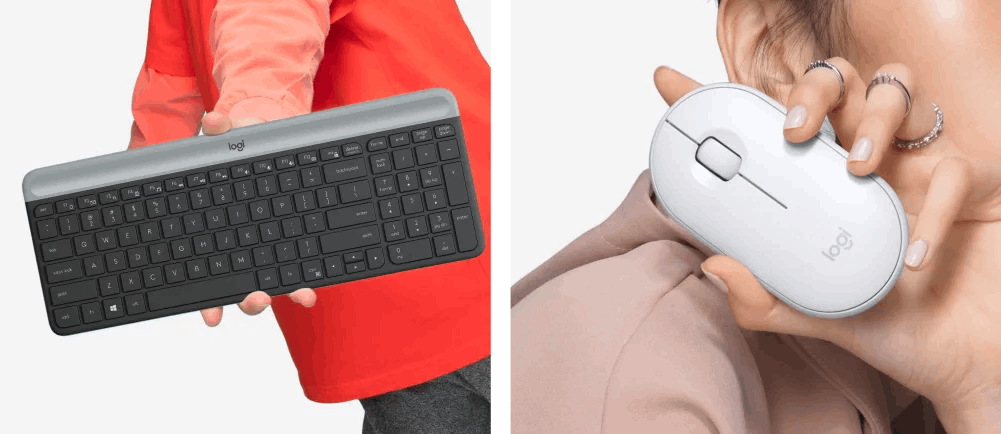 LOGITECH MK470 Kablosuz Q Trk Siyah Klavye - Mouse Set (920-009435)