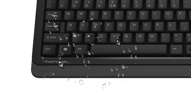 A4TECH FG1035 Kablosuz Q Trk Siyah/Mavi Klavye - Mouse Set