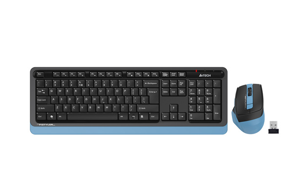 A4TECH FG1035 Kablosuz Q Trk Siyah/Mavi Klavye - Mouse Set ikinci görünüm