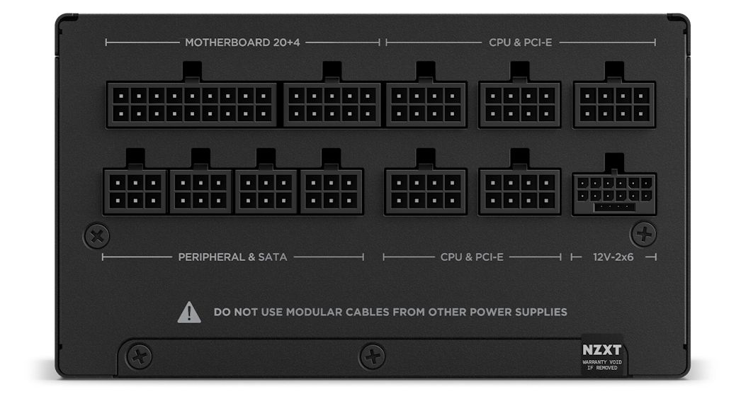NZXT 1200W 80+ GOLD C1200 PA-2G2BB-EU Tam Modüler Power Supply