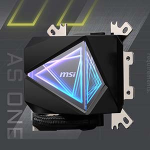 MSI 240mm MAG CORELIQUID I240 ARGB Sıvı Soğutmalı AM5-1851p İşlemci Fanı