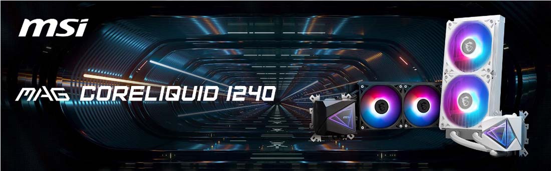 MSI 240mm MAG CORELIQUID I240 ARGB Sıvı Soğutmalı AM5-1851p İşlemci Fanı