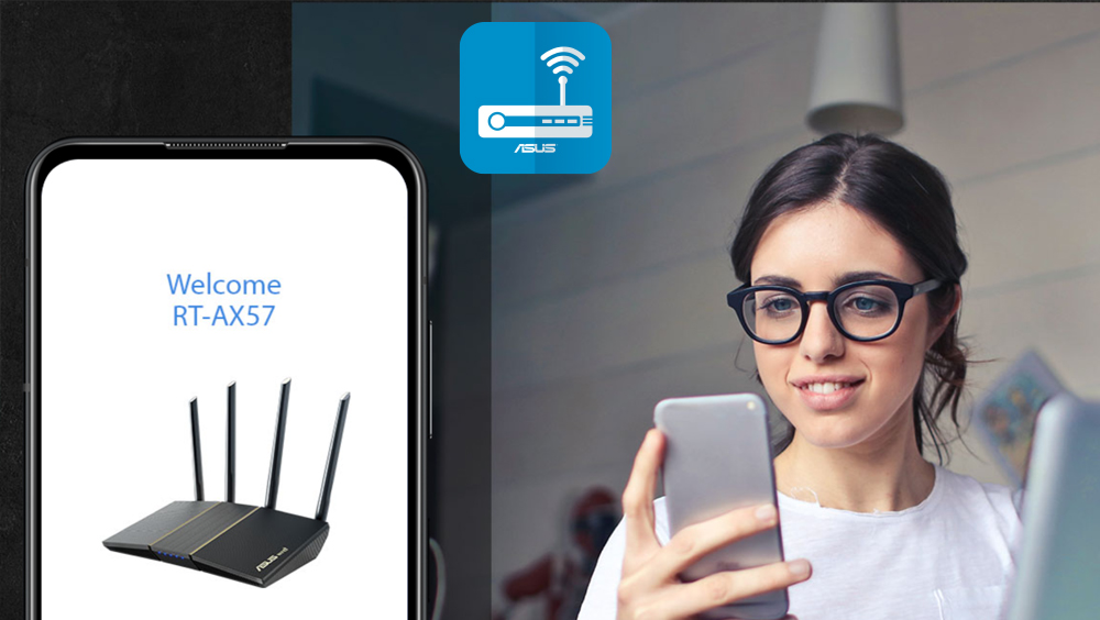 ASUS RT-AX57 WIFI6 AX3000 Dual Band VPN Router