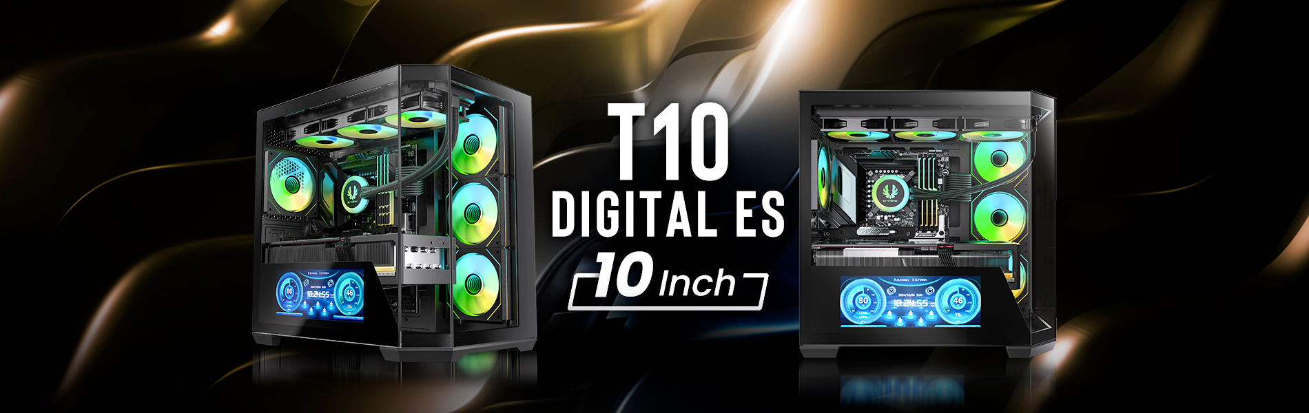 BITFENIX 850W 80+ BRONZE 10.24" DIGITAL T10 Siyah Gaming Mid-Tower PC Kasası