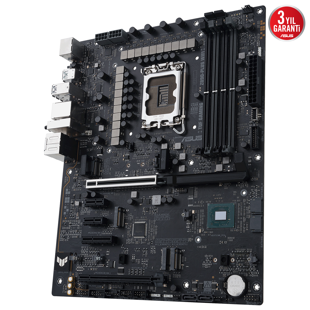 ASUS TUF GAMING Z890-PLUS WIFI-7 DDR5 THUNDERBOLT-HDMI DP PCIE 5.0 1851p ATX