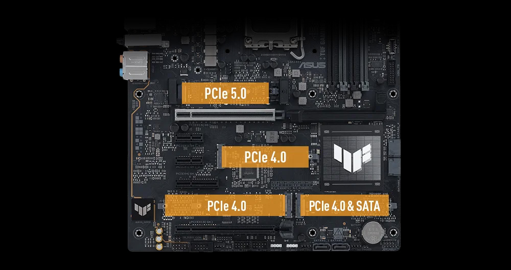 ASUS TUF GAMING Z890-PLUS WIFI-7 DDR5 THUNDERBOLT-HDMI DP PCIE 5.0 1851p ATX