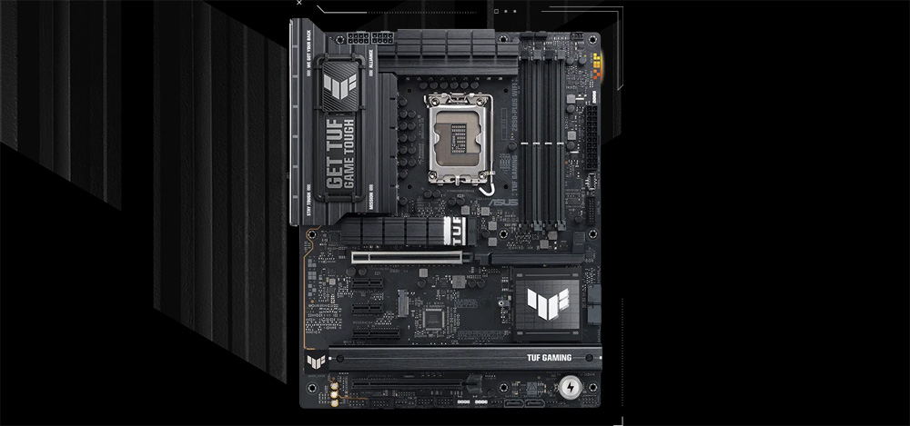 ASUS TUF GAMING Z890-PLUS WIFI-7 DDR5 THUNDERBOLT-HDMI DP PCIE 5.0 1851p ATX