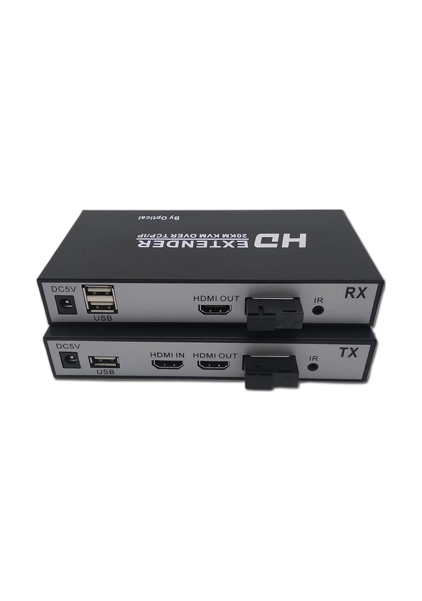 ODS 20KM Hdmı-Usb KVM Fiber Extender ikinci görünüm